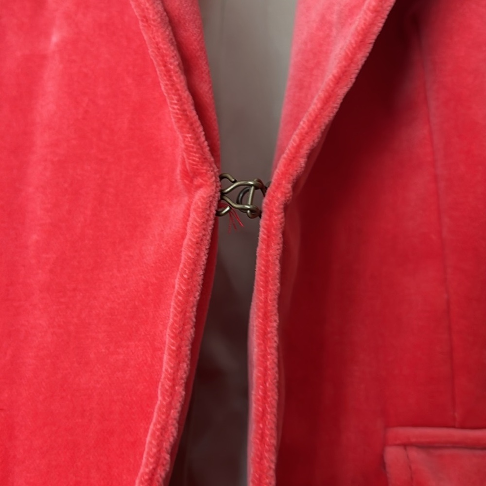 J. Crew Red Velvet Blazer - Picture 3 of 8